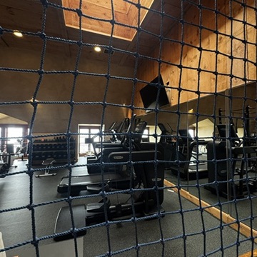 Earlier Sands Point gym configuration